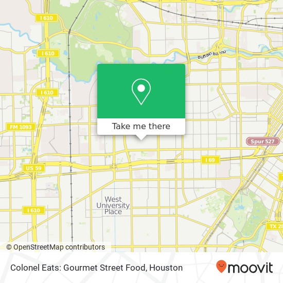 Colonel Eats: Gourmet Street Food, 3333 Eastside St Houston, TX 77098 map