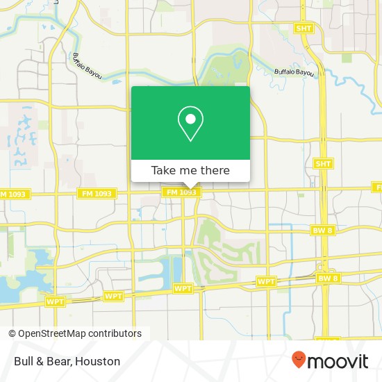 Bull & Bear, 11980 Westheimer Rd Houston, TX 77077 map