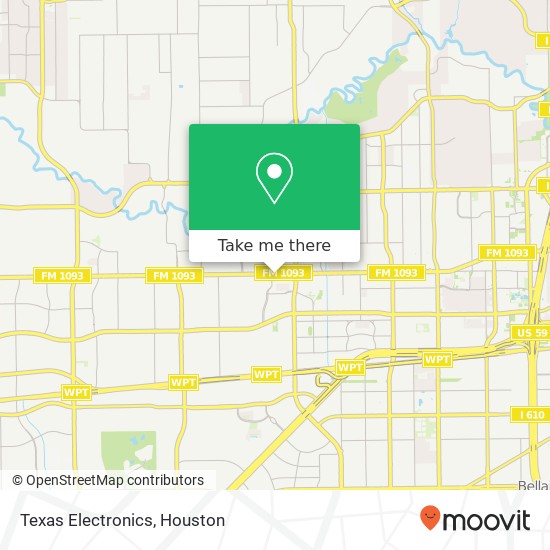 Texas Electronics, 7727 Westheimer Rd Houston, TX 77063 map