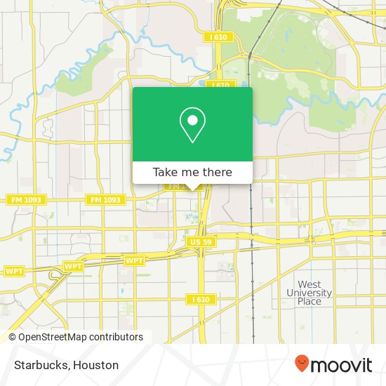 Starbucks, 5085 Westheimer Rd Houston, TX 77056 map