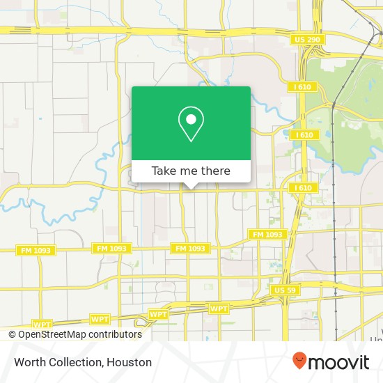 Worth Collection, 5851 San Felipe St Houston, TX 77057 map