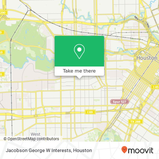 Jacobson George W Interests, 1983 Welch St Houston, TX 77019 map