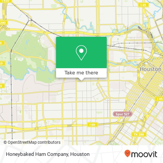 Mapa de Honeybaked Ham Company, 1957 W Gray St Houston, TX 77019