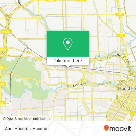 Mapa de Aura Houston