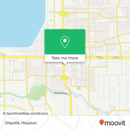 Chipotle, 12888 Queensbury Ln Houston, TX 77024 map