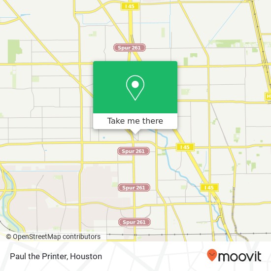 Paul the Printer, 5708 N Shepherd Dr Houston, TX 77091 map