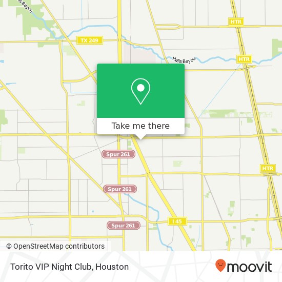 Torito VIP Night Club map