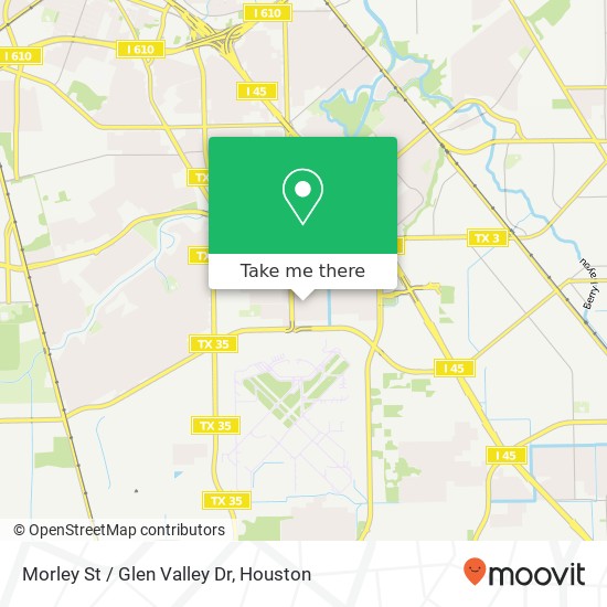 Morley St / Glen Valley Dr map