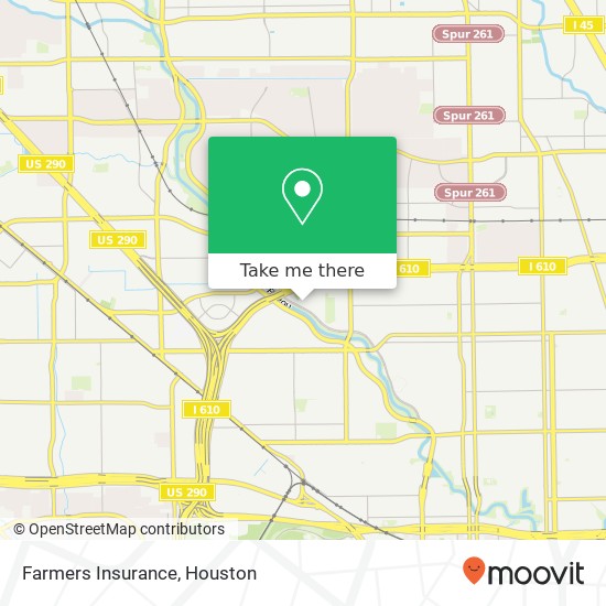 Mapa de Farmers Insurance