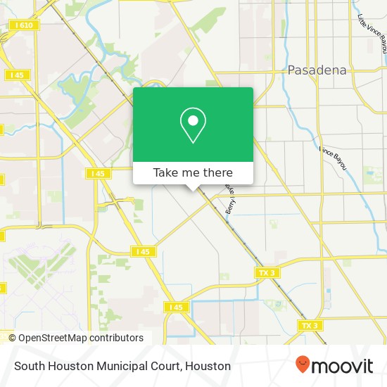 Mapa de South Houston Municipal Court