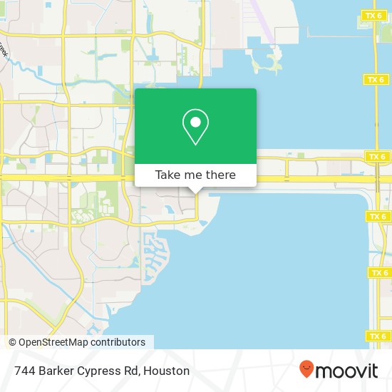 744 Barker Cypress Rd map