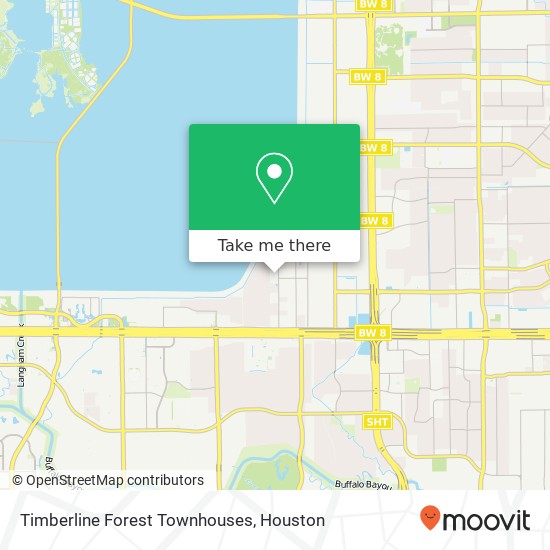 Timberline Forest Townhouses map