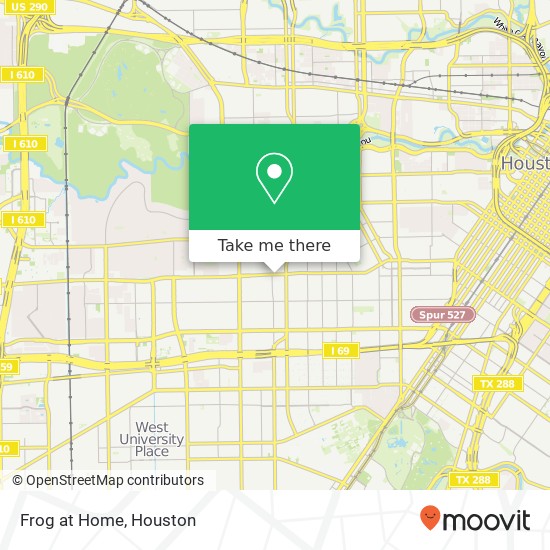 Frog at Home map