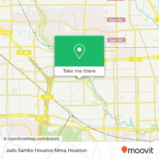 Mapa de Judo Sambo Houston Mma