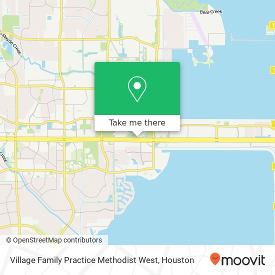 Mapa de Village Family Practice Methodist West