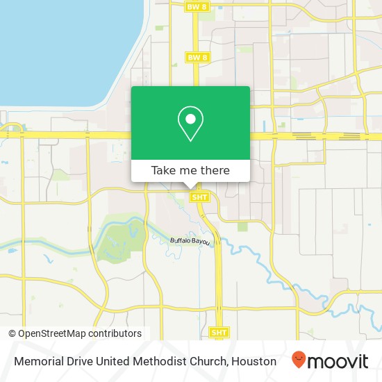Memorial Drive United Methodist Church map