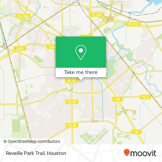 Mapa de Reveille Park Trail