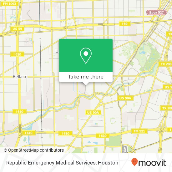 Republic Emergency Medical Services map