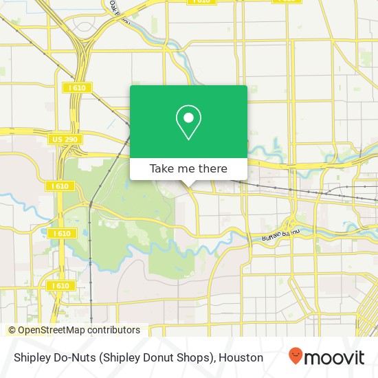 Mapa de Shipley Do-Nuts (Shipley Donut Shops)