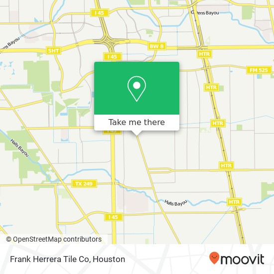 Frank Herrera Tile Co map