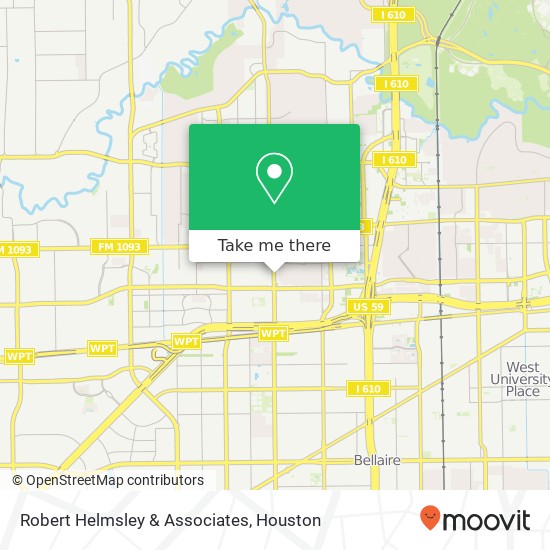 Robert Helmsley & Associates map