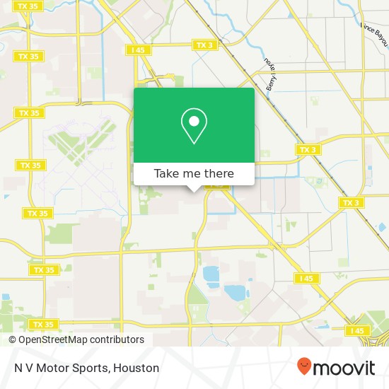 N V Motor Sports map