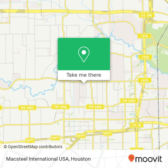 Mapa de Macsteel International USA