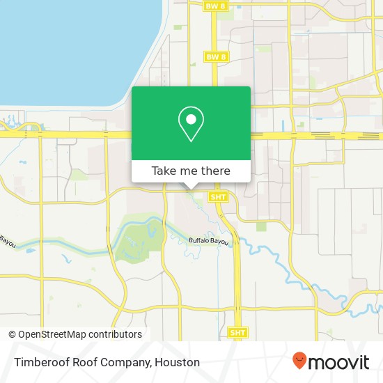 Timberoof Roof Company map