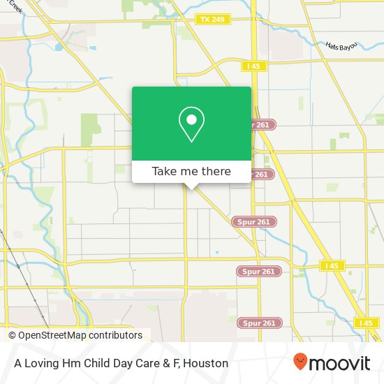 Mapa de A Loving Hm Child Day Care & F