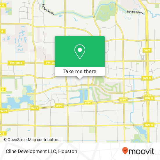 Mapa de Cline Development LLC