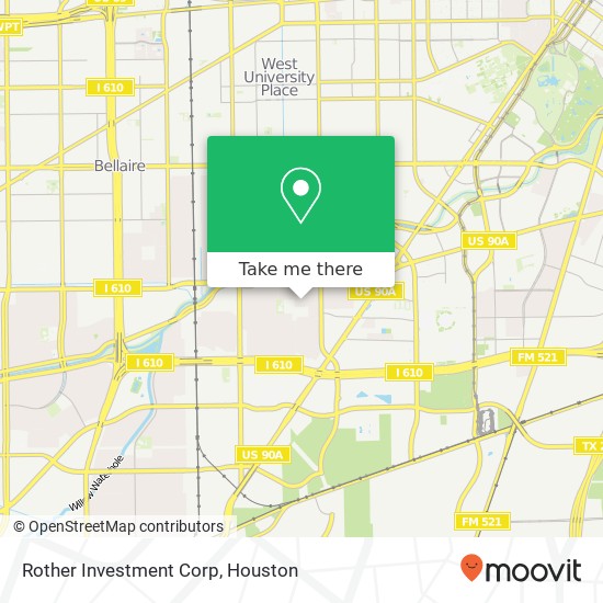 Rother Investment Corp map