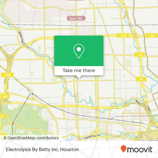 Electrolysis By Betty Inc map