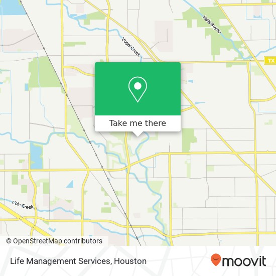 Life Management Services map