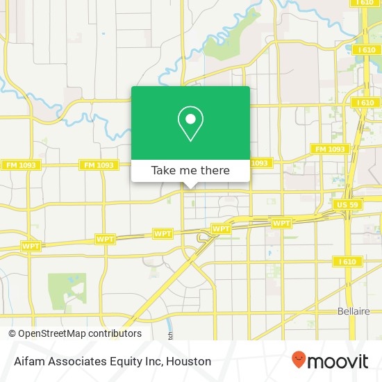Aifam Associates Equity Inc map