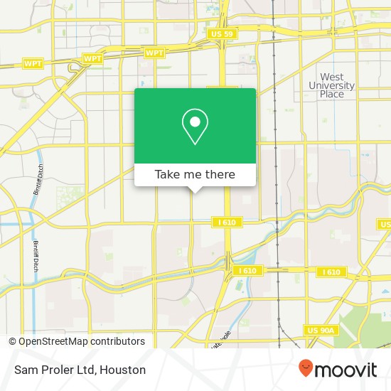 Sam Proler Ltd map