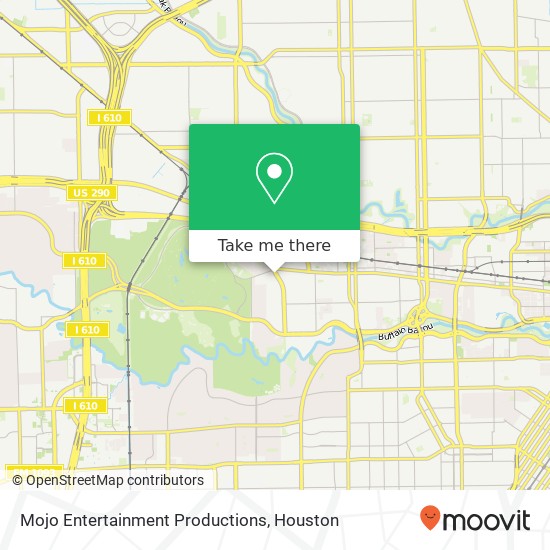 Mojo Entertainment Productions map