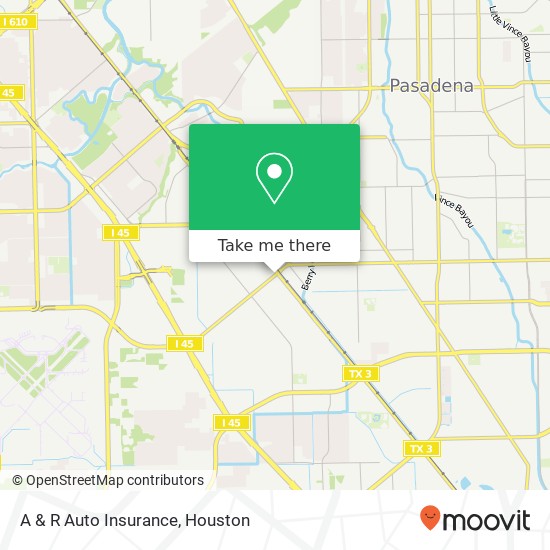 Mapa de A & R Auto Insurance