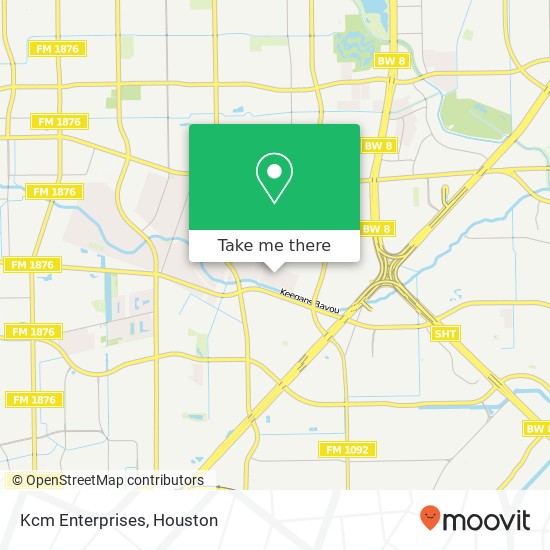 Kcm Enterprises map