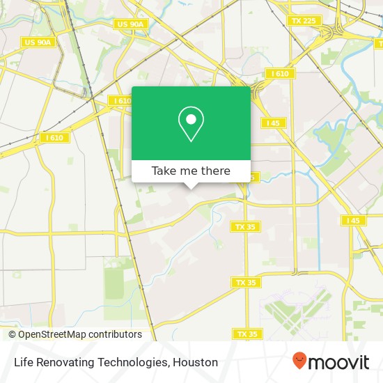 Life Renovating Technologies map