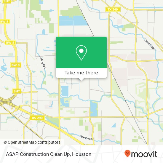 ASAP Construction Clean Up map