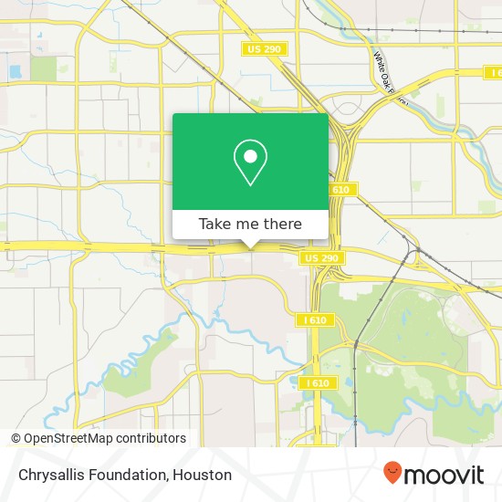 Chrysallis Foundation map