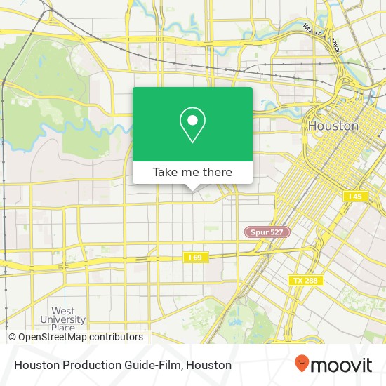 Houston Production Guide-Film map