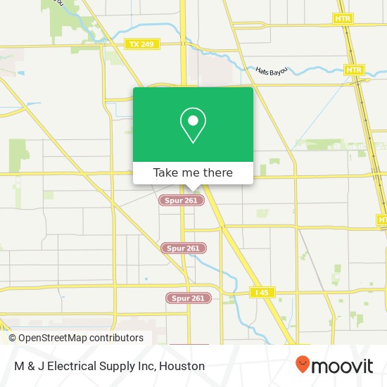 Mapa de M & J Electrical Supply Inc