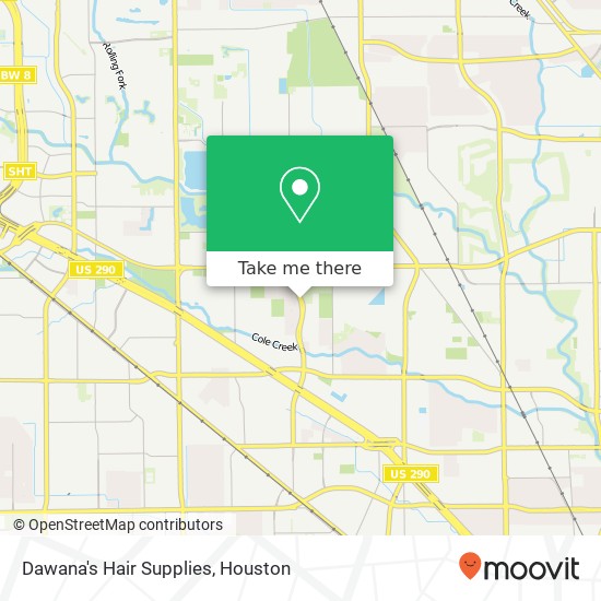 Dawana's Hair Supplies map