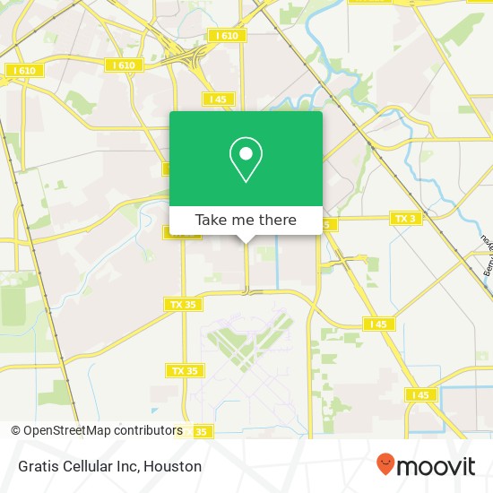 Mapa de Gratis Cellular Inc