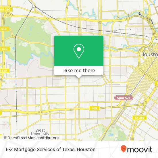 E-Z Mortgage Services of Texas map