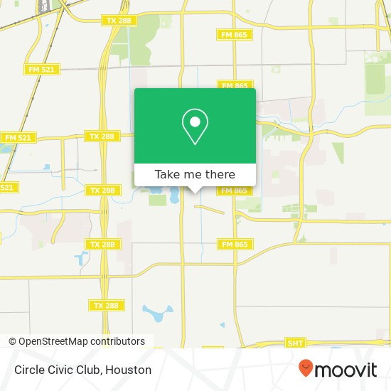 Circle Civic Club map