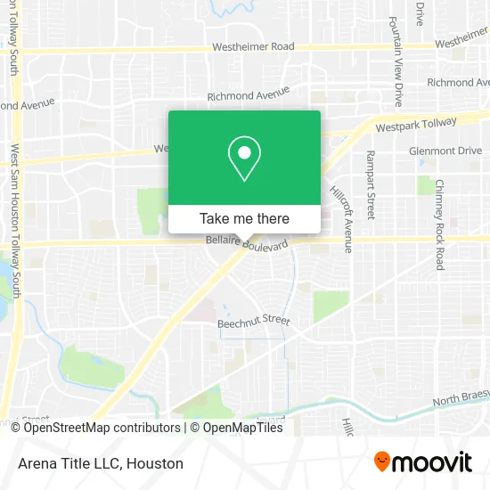 Arena Title LLC map