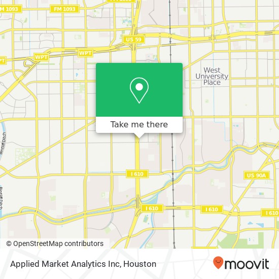 Applied Market Analytics Inc map