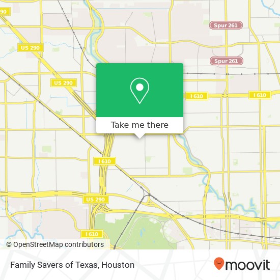 Mapa de Family Savers of Texas